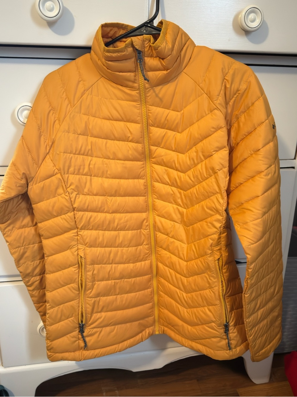 Columbia Women's Golden Yellow Quilted Puffer Jacket